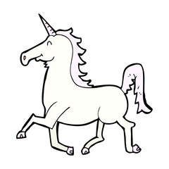 cartoon unicorn