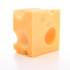cheese isolated on white background cutout