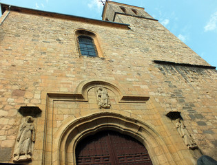 Naklejka premium iglesia de san miguel en segovia