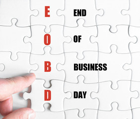Last puzzle piece with Business Acronym EOBD