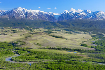 Fototapeta na wymiar Altai Mountains