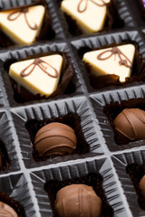 Box with chocolate
