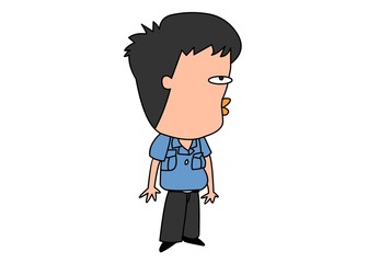 cooltree_character_생각없는 김경찰0001