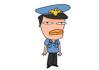 cooltree_character_생각없는 김경찰0002