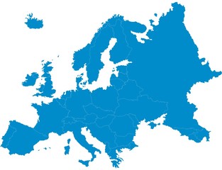 carte d'europe 20062015