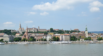 Fototapeta na wymiar Cityscape of Budapest, Hungary