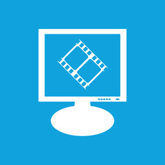 Movie monitor icon