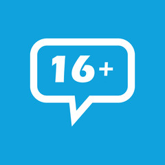 16 plus message icon