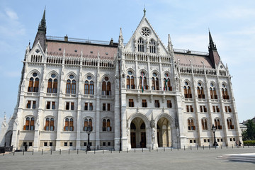 Fototapeta premium Parliament building, Budapest, Hungary