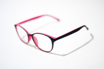 Eye Glasses Isolated on White