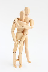 デッサン人形　ハグ