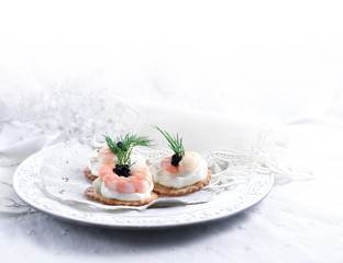 Prawn Canapes III