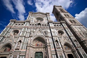 Fototapeta premium Exterior of Basilica of Santa Maria Novella