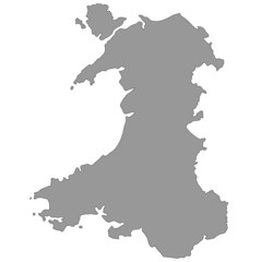 Wales in Grau (einzeln)