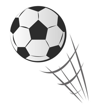 Speeding Soccer Ball Motion