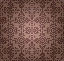 Keuken spatwand met foto background wallpaper vintage brown © PETR BABKIN