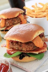 cheese filled birger sliders
