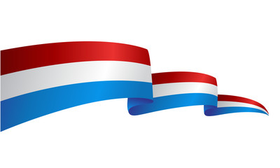 ribbon flag red blue stripe