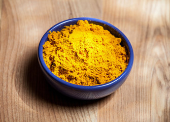 Saffron in the blue bowl