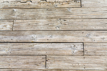 Fototapeta premium Old Weathered Beach Planks