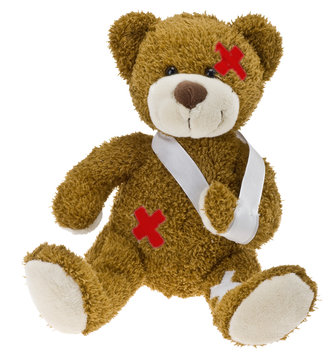 Teddyb&auml;r als Patient