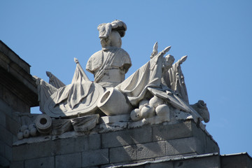 Obraz premium Estatua de Puerta Toledo