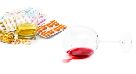 Sucht, Alkohol, Medikamente