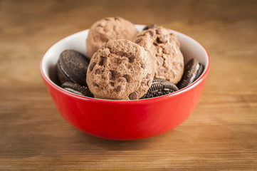 cookies and milk