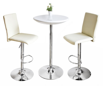 Barhocker mit Bartisch