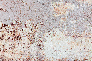 Old house paint on concrete walls texture background