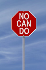No Can Do
