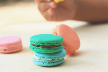 french macaroons