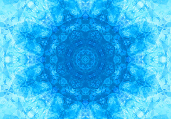 Abstract blue pattern