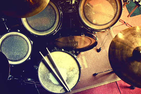 Drums conceptual image.
