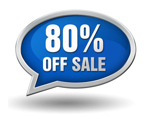 eighty percent off sale