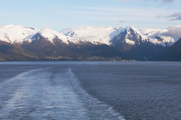Cruising the Sognefjord, Norway