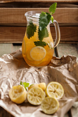 Lemonade pitcher