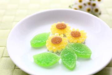 向日葵のゼリー