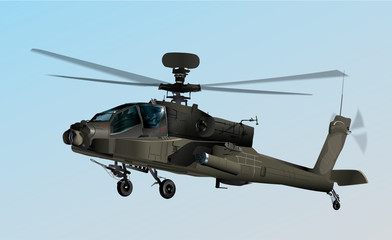 U.S. Army helicopter Apache © Nenad Djokic