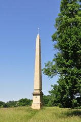 obelisk,Lednice area in Czech republic