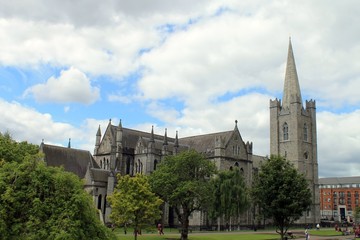 Fototapeta na wymiar Saint Patrick´s Kathedrale in Dublin.