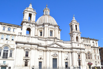 Fototapeta na wymiar Rome, Basilica of St. Agnes
