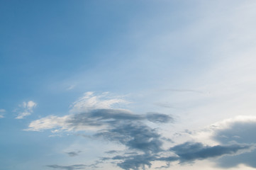 clouds with blue sky