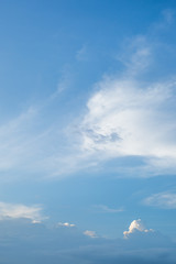 clouds with blue sky