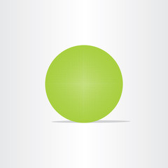 abstract green net globe circle