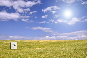 Green energy concept