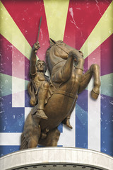 Macedonian name issue metaphor