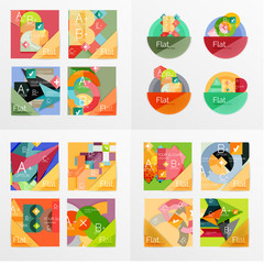 Modern geometric design temlates, universal diagram, banner