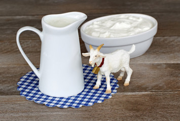 Ziegenmilchprodukte