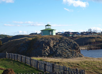 Alexander Nevsky Chapel on the lake